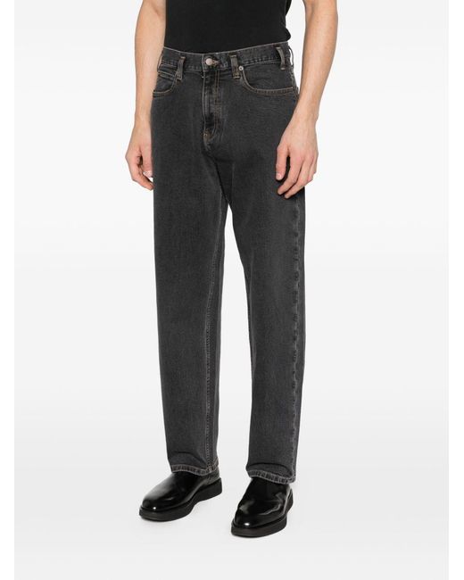 Emporio Armani Black Denim Cotton Jeans for men