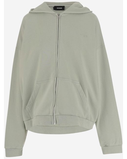 We11 Sweed Sweatshirt con logotipo we11done de hombre de color Green