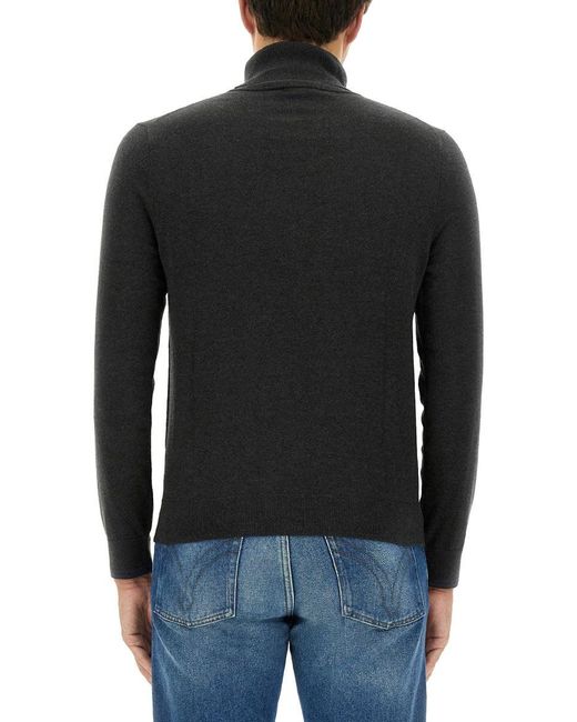 Paul Smith Black Zebra Patch Shirt for men