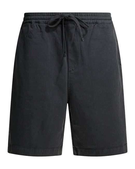 Carhartt Black "Floyde" Sweatpants Short for men