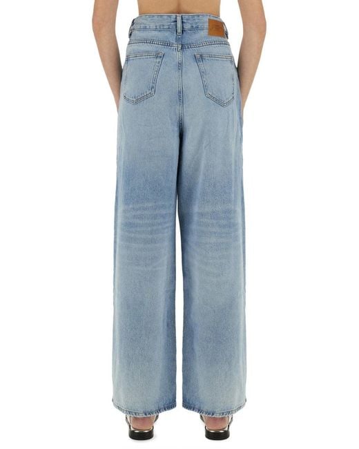 Ganni Blue Jeans Baggy