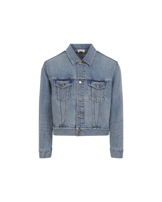 Fear Of God Blue Trucker Jacket for men