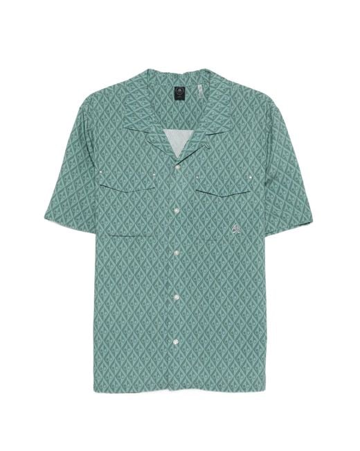 Moose Knuckles Green The Bay Shirt