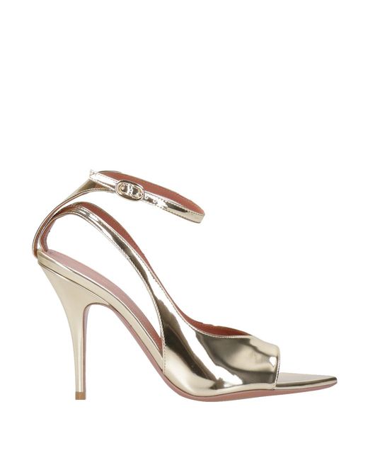 Castagna Metallic Sandals