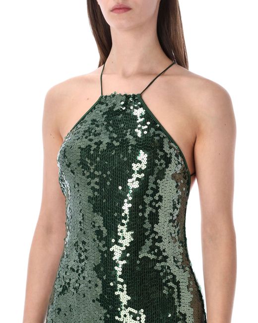 Oseree Green Oserée Swimwear Marylin Mini Dress