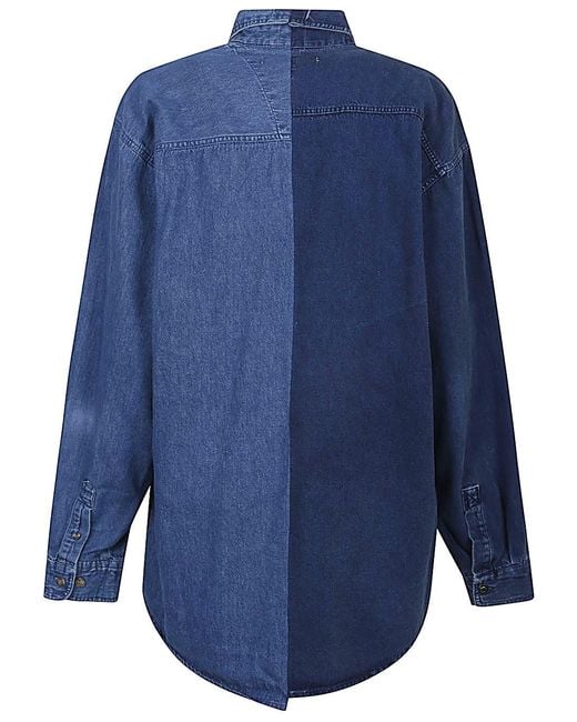 E.L.V. Denim Blue E. L.V. Shirts