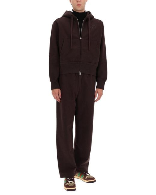 Gucci Black Jogging Pants for men