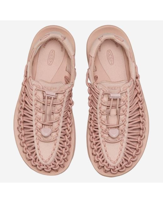 Keen Pink Uneek Leather Sandals