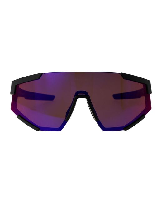 Prada Linea Rossa Purple Geometrical Sunglasses 0 Ps 04 Ws Dg002 U