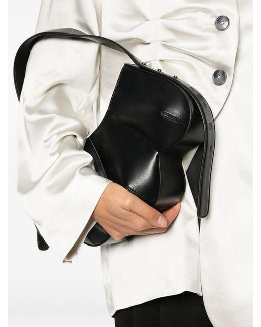 AVAVAV Black Leather Bag