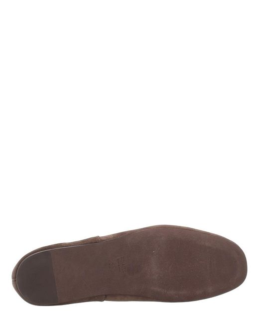 Khaite Brown Jane Flat