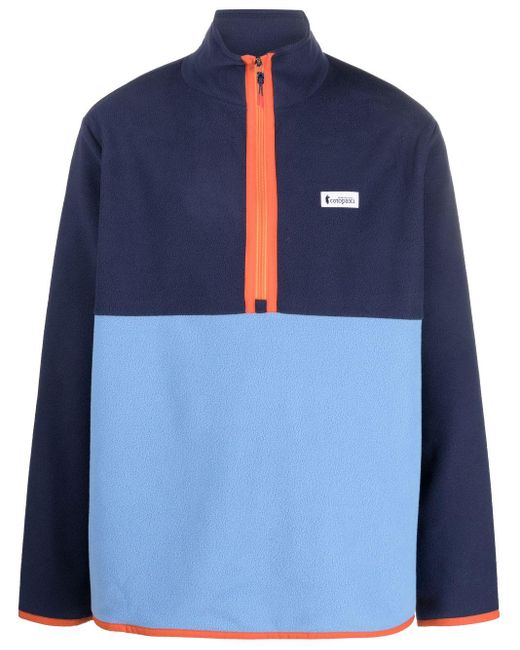 COTOPAXI Blue Amado Fleece Pullover for men