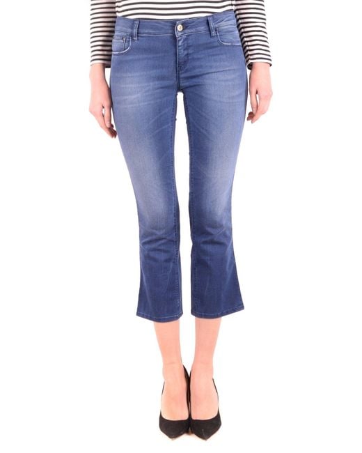 CYCLE Fietsjeans Blauw in het Blue