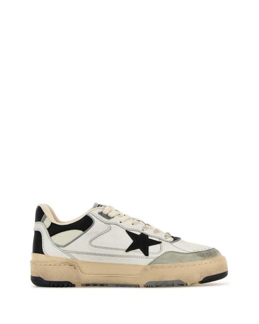 Golden Goose Deluxe Brand White Deluxe Brand Leather Forty2 Sneakers for men