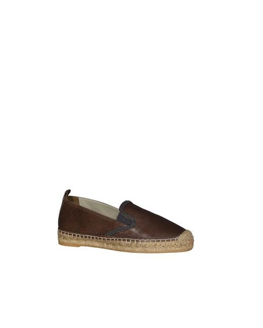 Brunello Cucinelli Brown Espadrilles