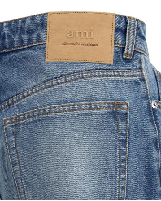 AMI Jean Grote Pasvorm in het Blue