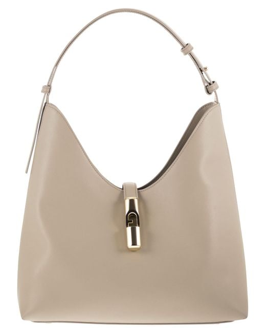 Furla Natural Goccia M Shoulder Bag