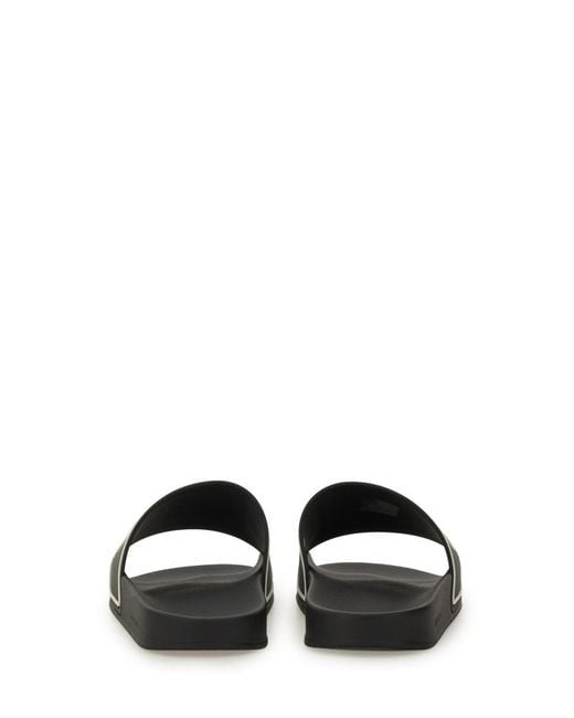 DIESEL Black Slide Sandal Mayemi for men