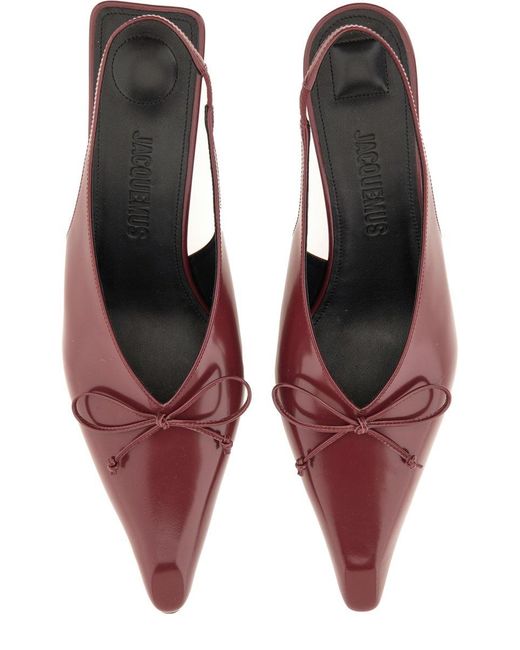 Jacquemus Brown The "Cubisto" Slingbacks