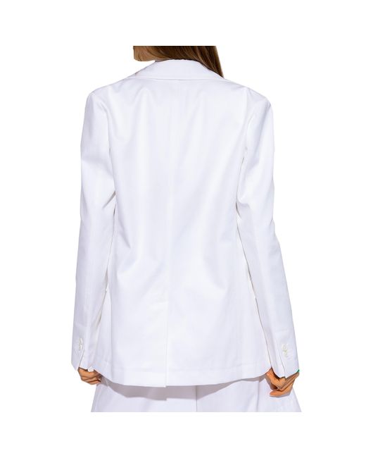 Bottega Veneta White Blazers