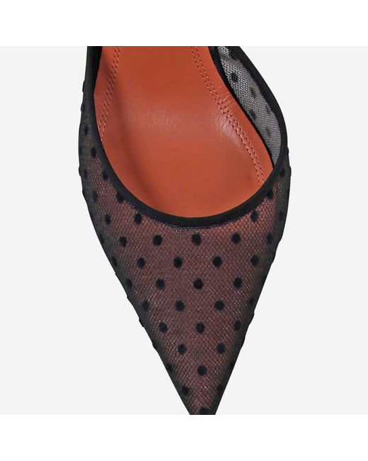 Holli Slingbacks en tissu AMINA MUADDI en coloris Black