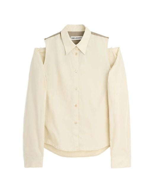 Our Legacy Natural Slip Shirt