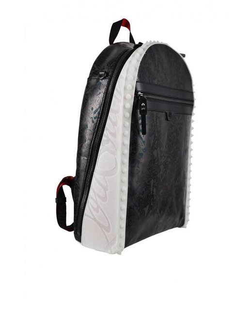 Christian Louboutin Black Backparis Backpack for men