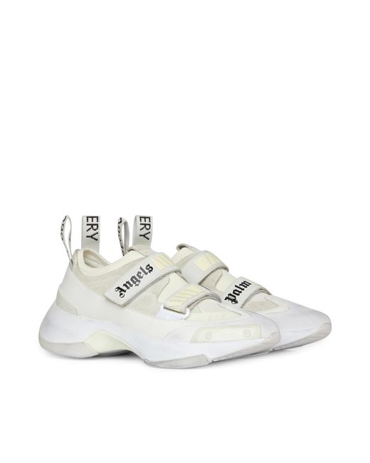 Palm Angels White Logo Sneakers for men