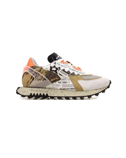 RUN OF Turnschuhe weiß in White für Herren