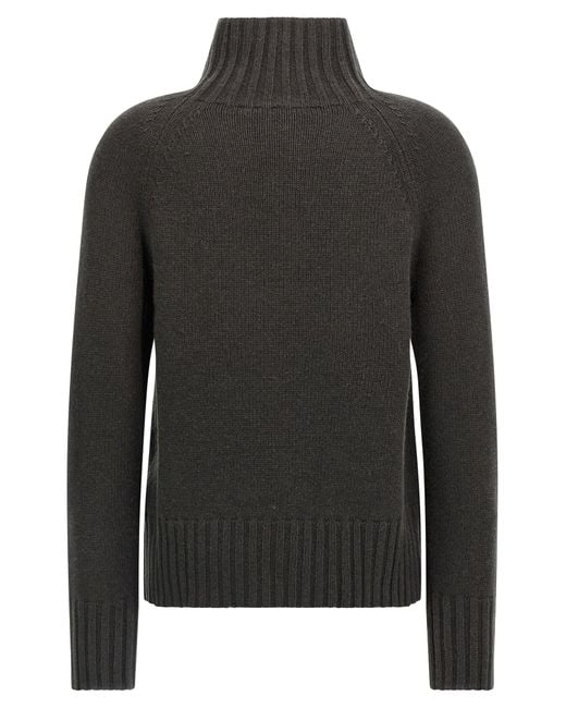 Max Mara Black 'Mantova' Turtleneck Sweater
