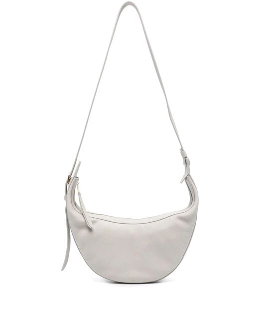 Khaite White Augustina Small Crossbody