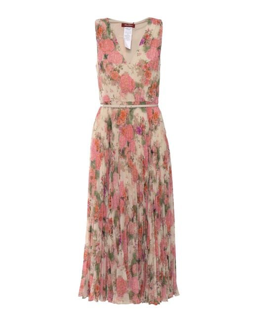 Max Mara White Midi Dress