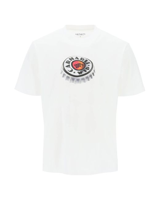 "Cape de bouteille de t-shirt" Carhartt pour homme en coloris White