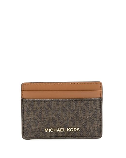 MICHAEL Michael Kors Gray Porta Carte Jet Set