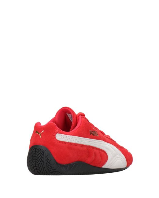 PUMA Sneakers Rood+wit in het Red voor heren