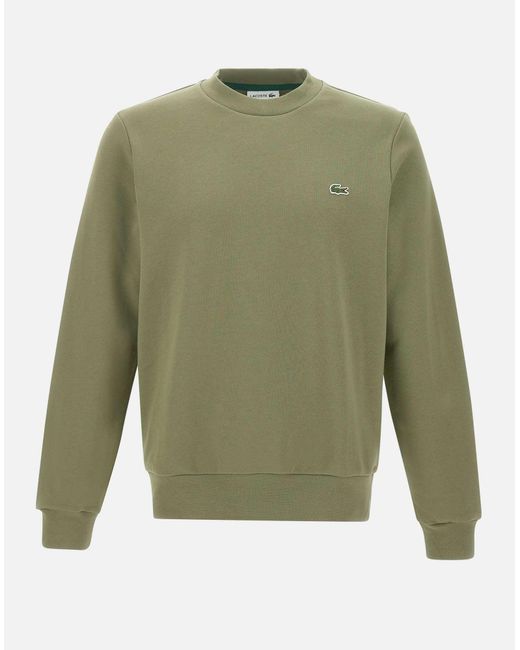 Sudadera verde militar de Lacoste de hombre de color Green