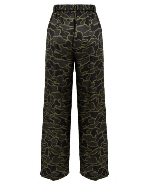 Aspesi Broek Militair in het Black