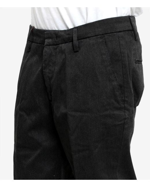 BRO-SHIP Black Trousers for men