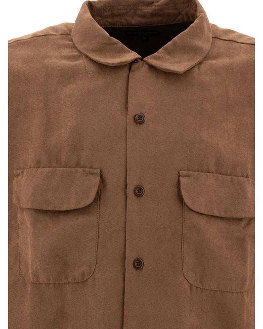 Engineered Garments Engineered Kledingstukken "klassiek" Shirt in het Brown voor heren