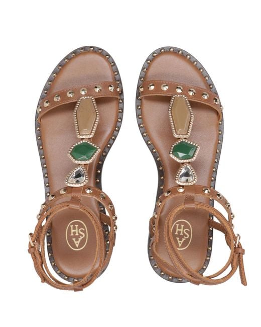 Ash Brown Sandals