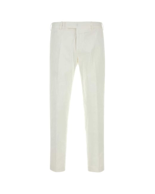 PT Torino White Pantalone Rebel_F.F for men