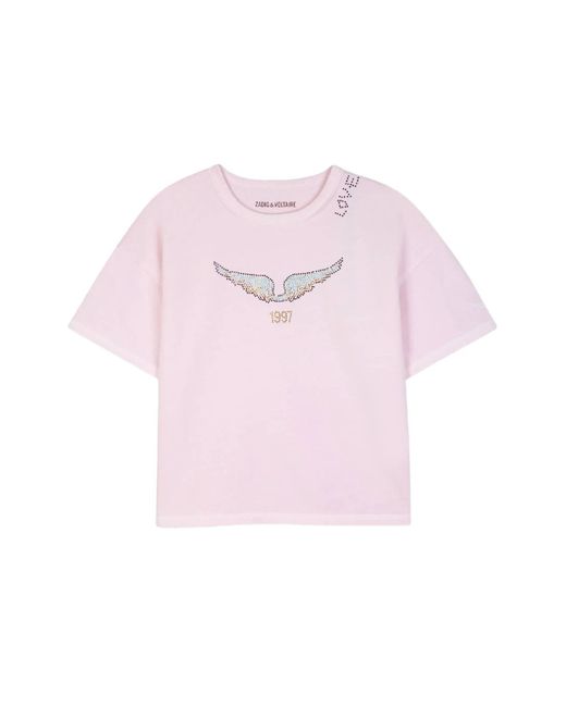 Zadig & Voltaire Pink Tee Shirt