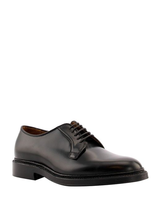 Alden Black 9901 Plain Toe Blucher for men
