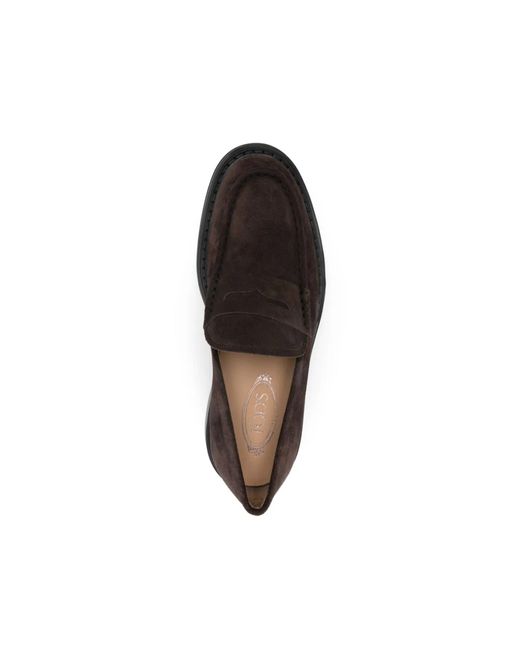 Tod's Tod 's Tod 's Wildleder -Slipper in Black für Herren
