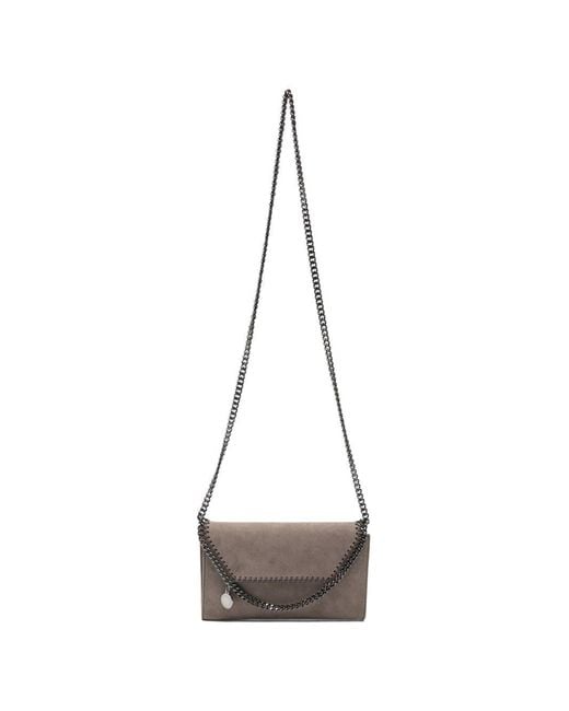 Stella McCartney White Signature Mini Chain Bag