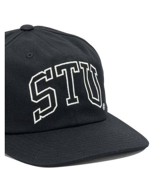 Stussy Black Hats for men