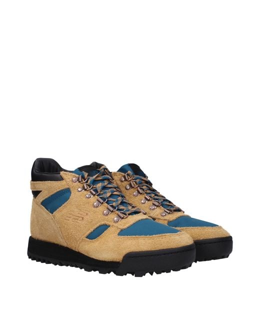 New Balance Blue Stivaletti Uomo Camoscio Marrone/Blaster for men