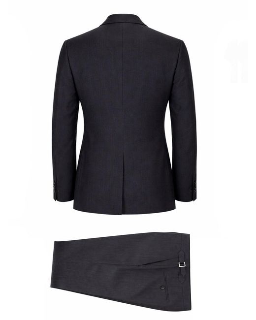 Lardini Black Two-Piece Suit for men