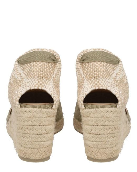 Castaner Metallic Solid Carina Wedges