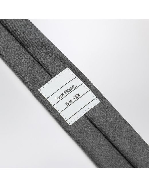 Thom Browne Gray Tie for men